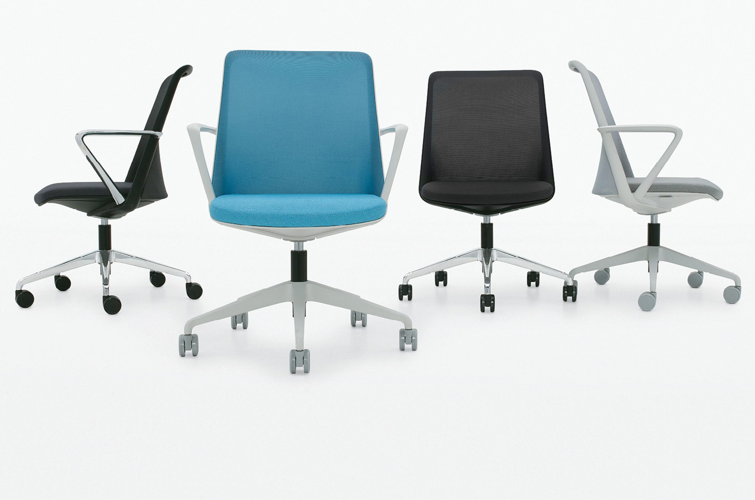 ergonomic executive chairs with headrest & lumbar support